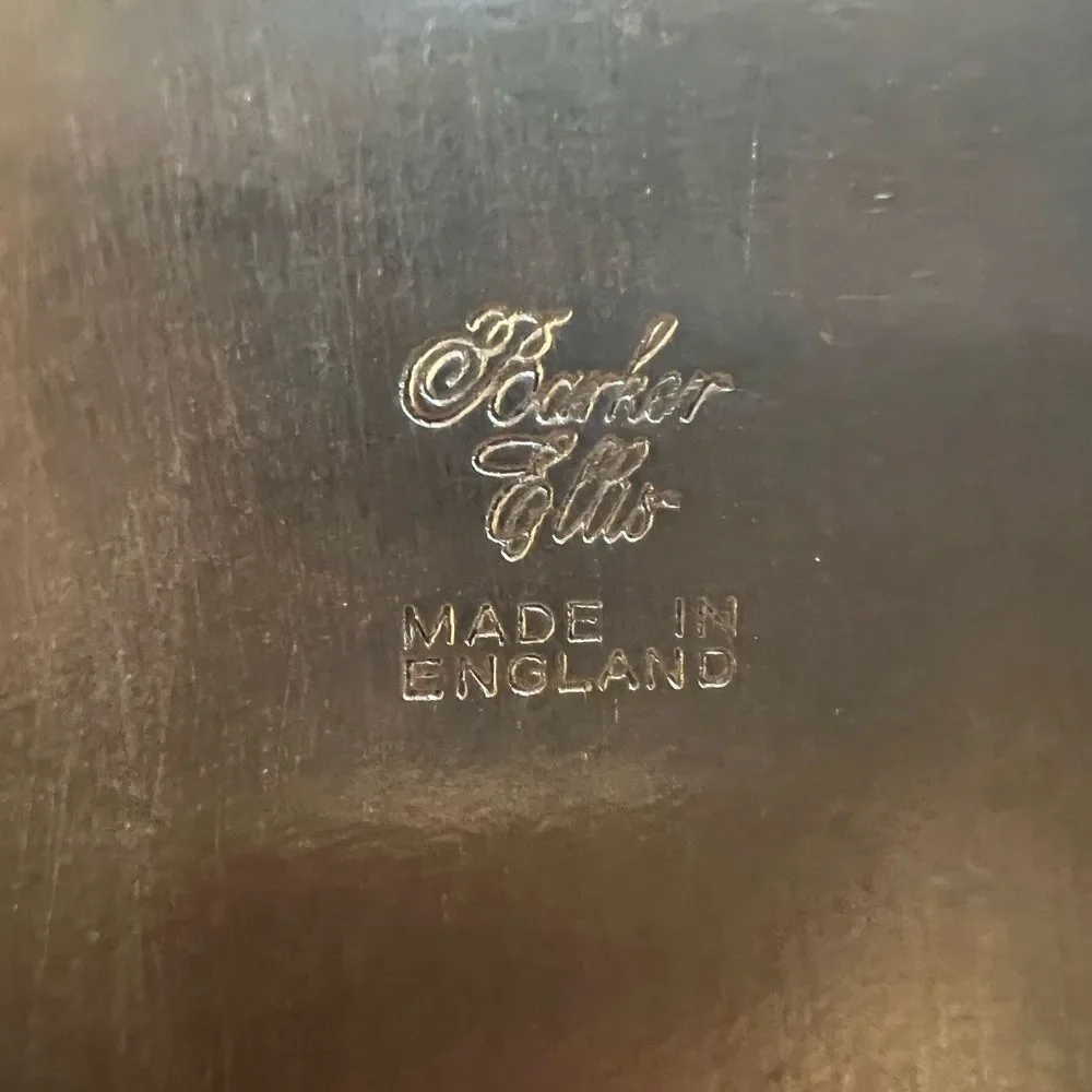 Barker Ellis made in England silver plate dish